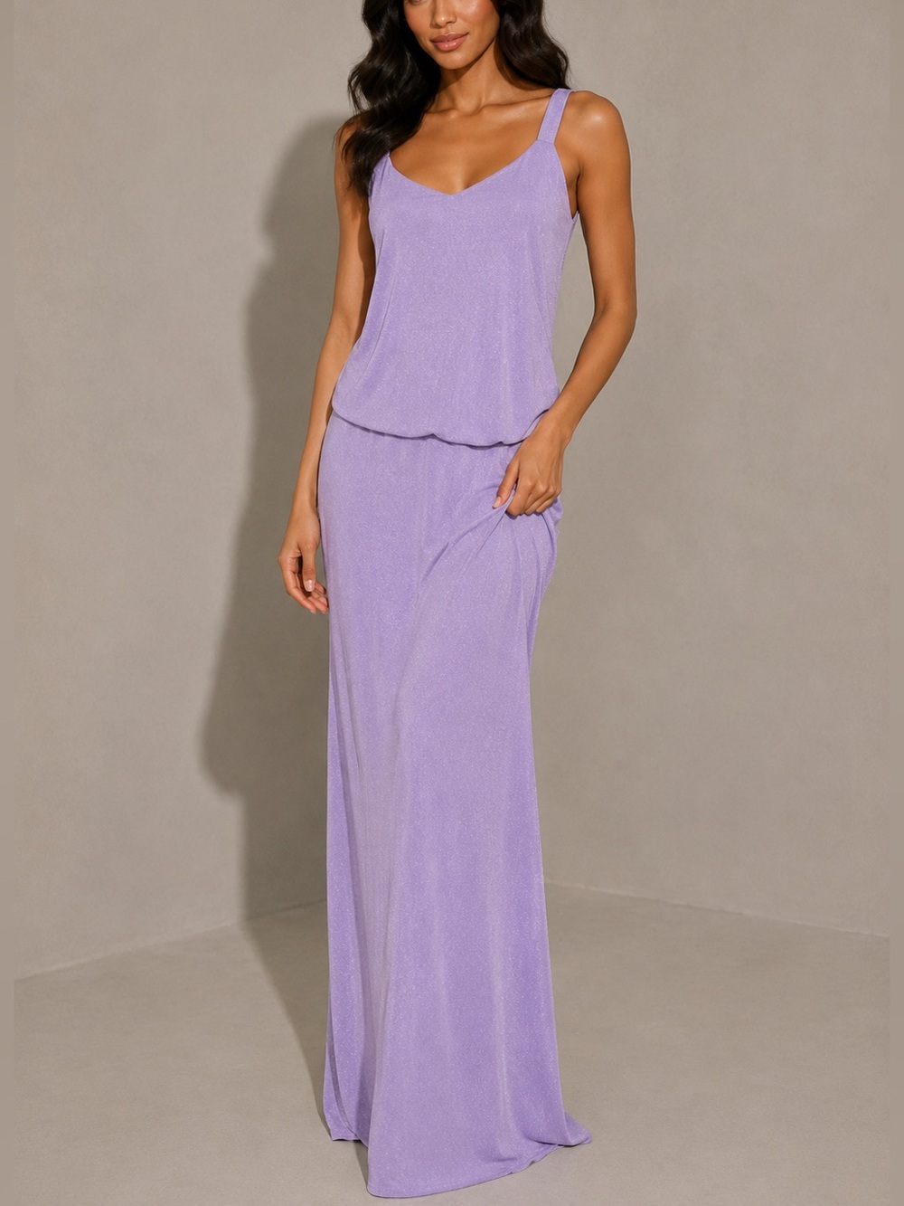Vintage Alex Evenings Gown Glamorous Lavender – Size 14W